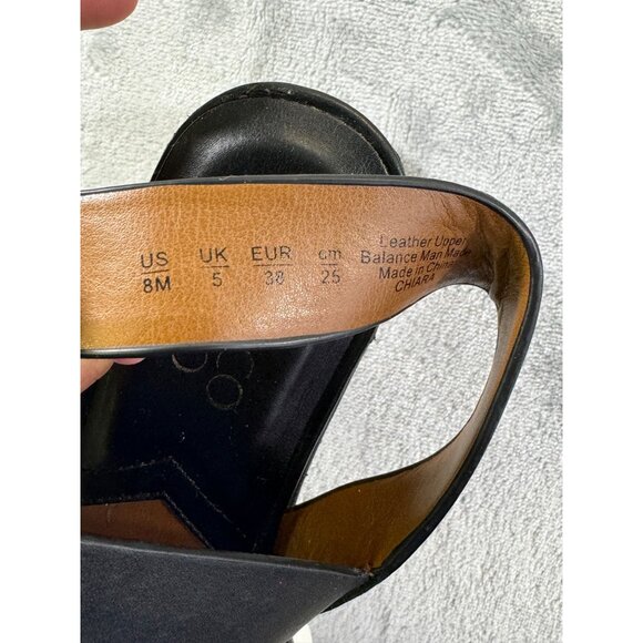 Franco Sarto Womens shoes size 8 chiara strappy sandals with wedge heel - Picture 3 of 16